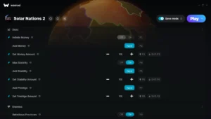 Solar Nations 2 Trainer screenshot