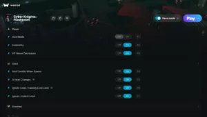 Cyber Knights: Flashpoint Trainer screenshot