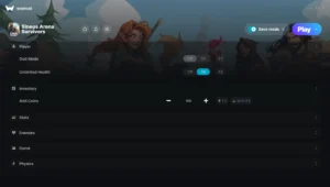 Sineus Arena Survivors Trainer screenshot