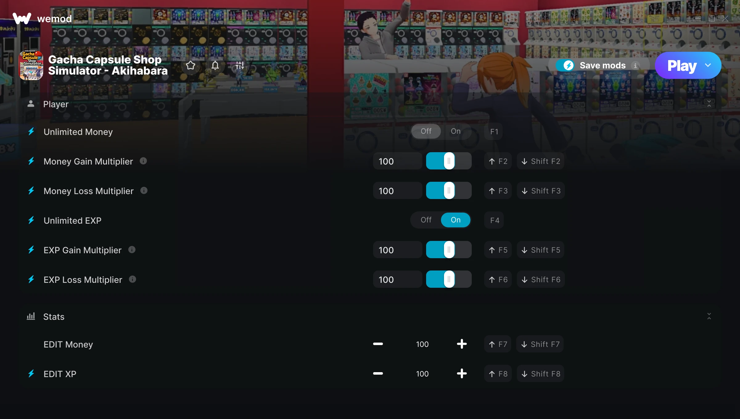 Gacha Capsule Shop Simulator - Akihabara Trainer screenshot
