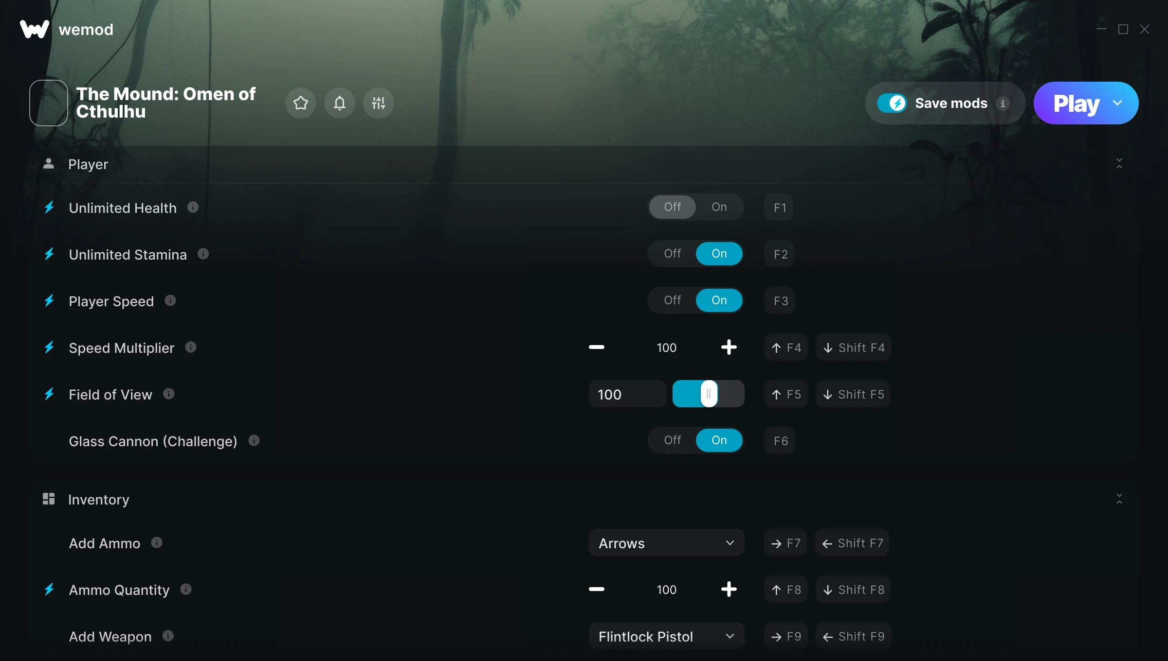 The Mound: Omen of Cthulhu Trainer screenshot