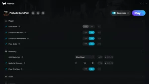 Prelude Dark Pain Trainer screenshot