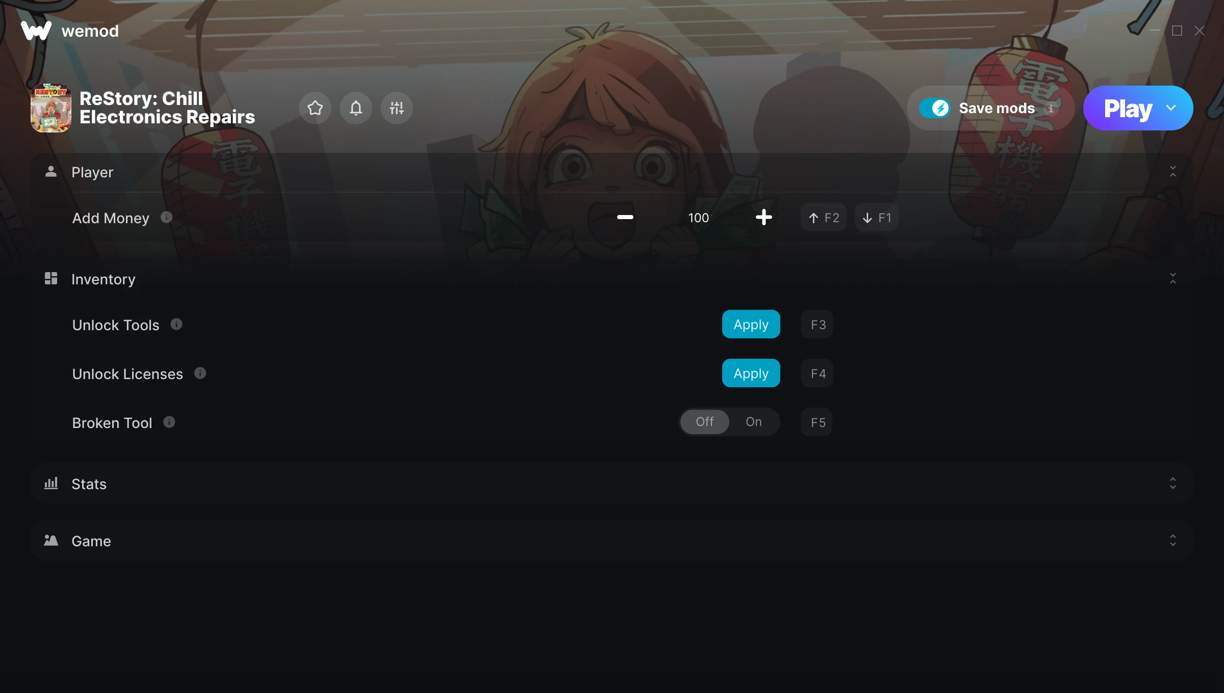 ReStory: Chill Electronics Repairs Trainer screenshot