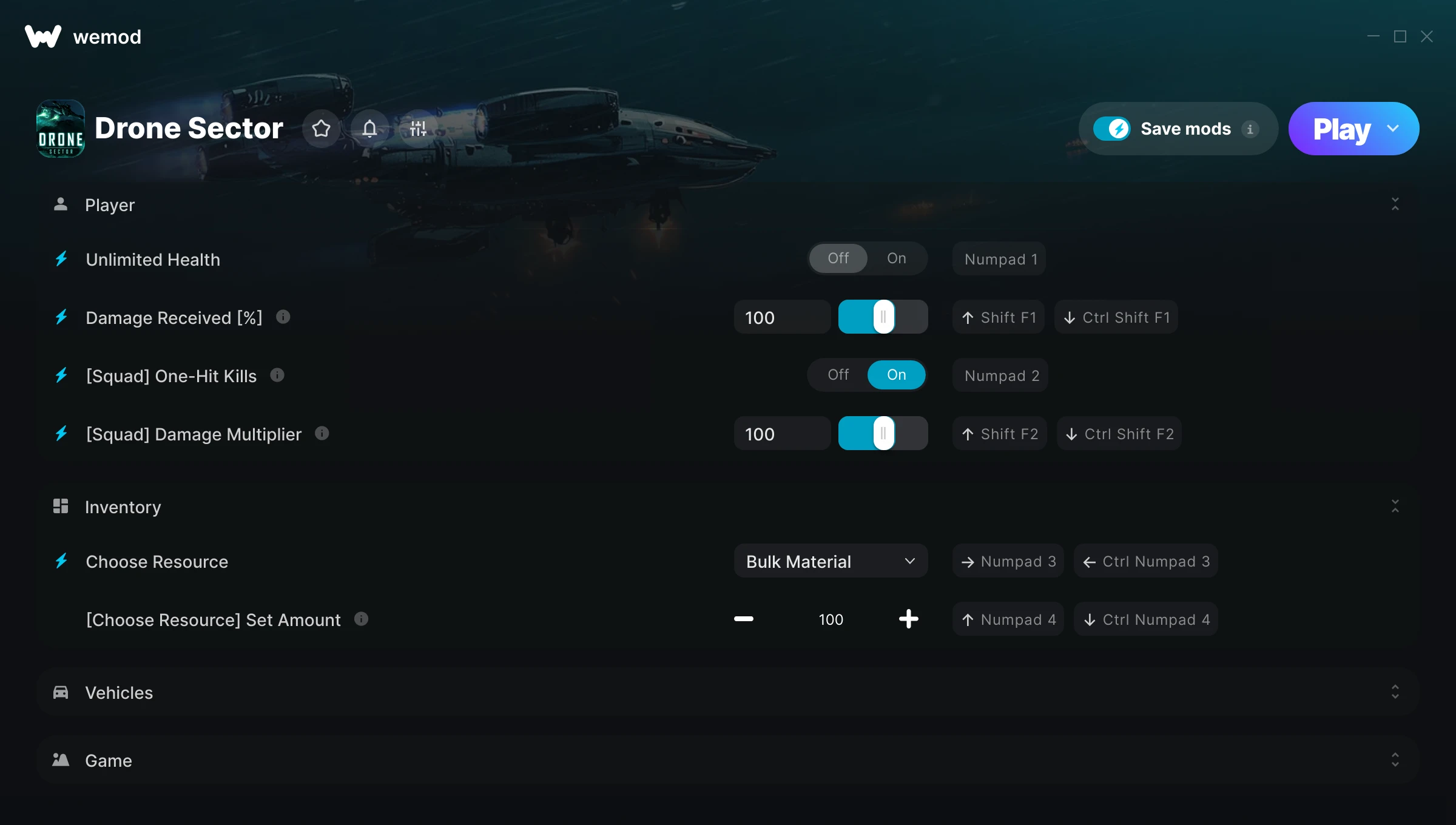 Drone Sector Trainer screenshot