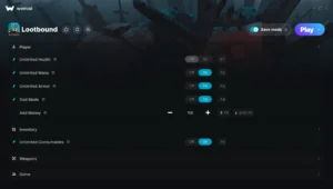 Lootbound Trainer screenshot