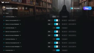 Survival Log Trainer screenshot