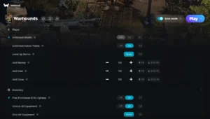 Warhounds Trainer screenshot