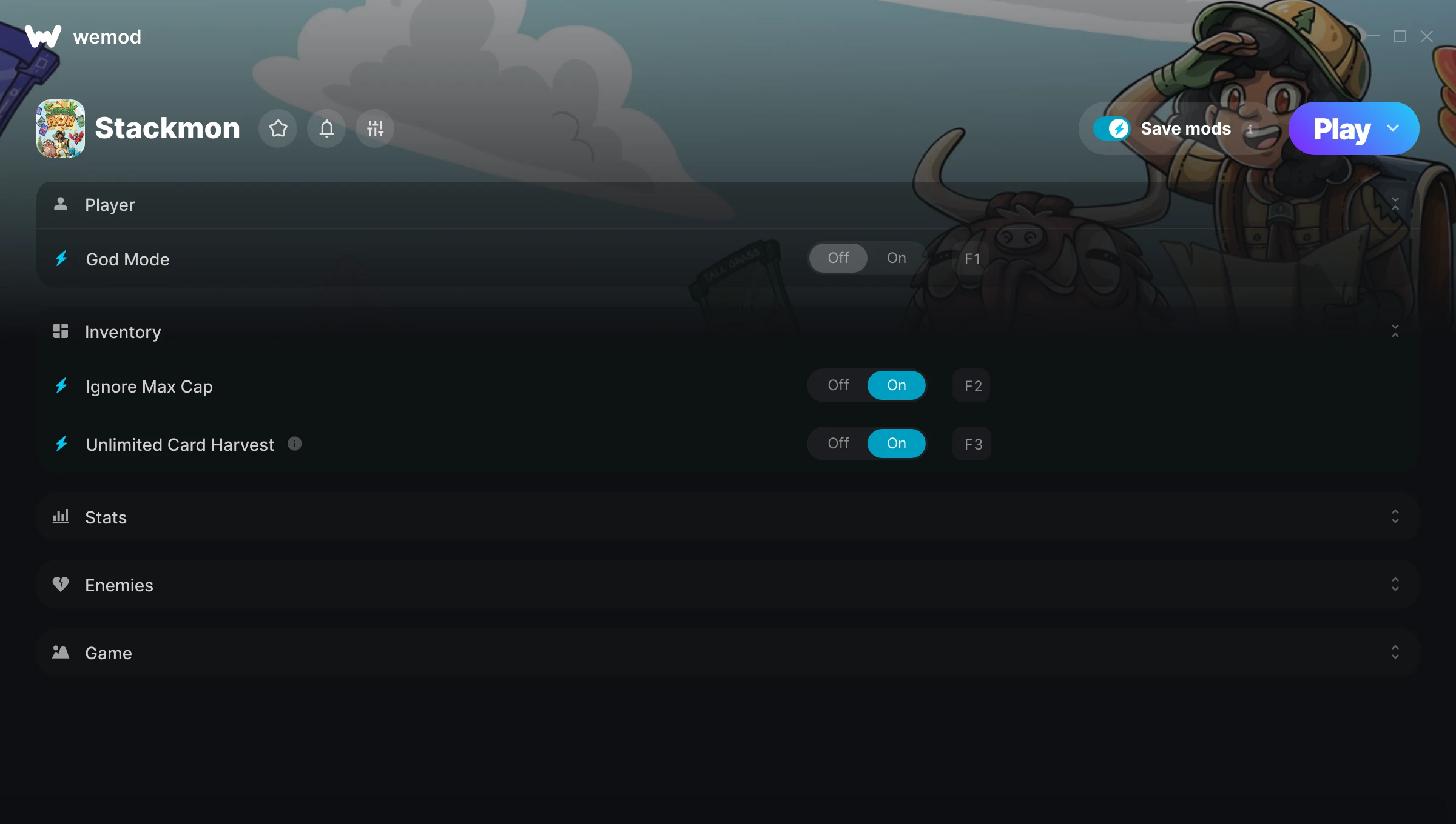 Stackmon Trainer screenshot