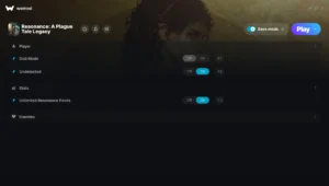 Resonance: A Plague Tale Legacy Trainer screenshot