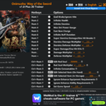 Onimusha: Way of the Sword Trainer screenshot