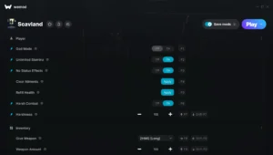 Scavland Trainer screenshot