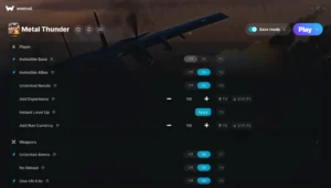 Metal Thunder Trainer screenshot