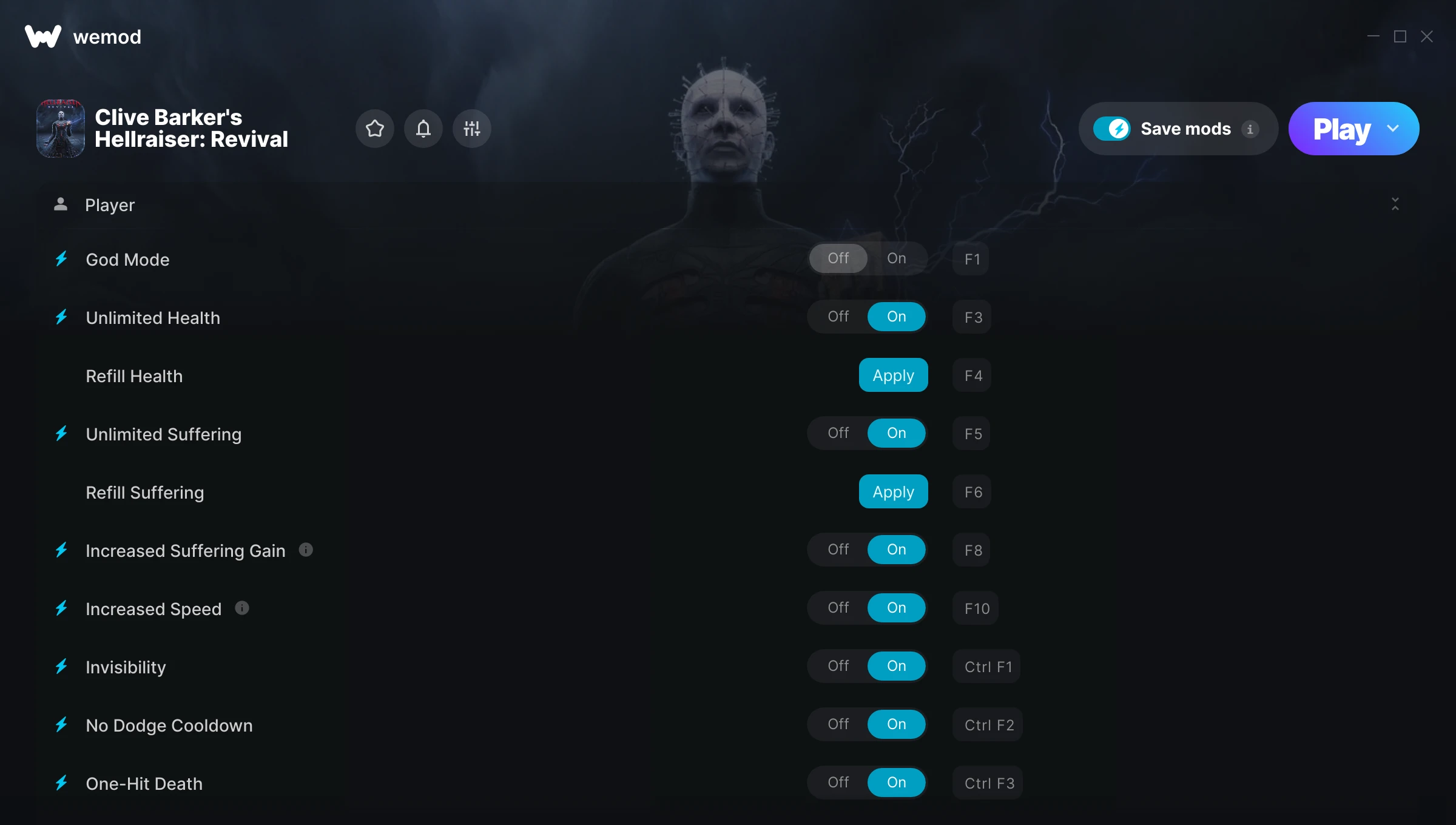Clive Barker's Hellraiser: Revival Trainer screenshot