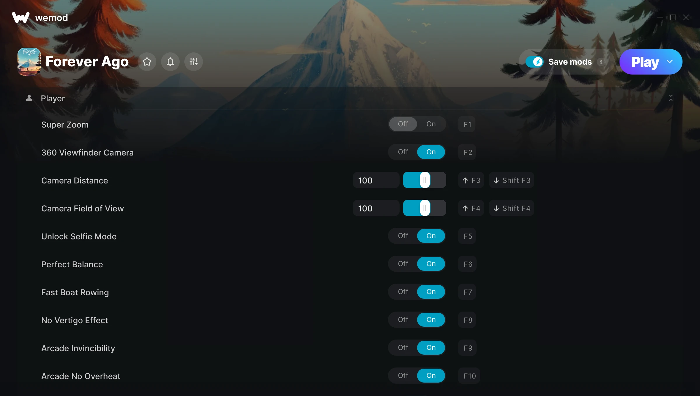 Forever Ago Trainer screenshot