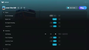 over the hill Trainer screenshot