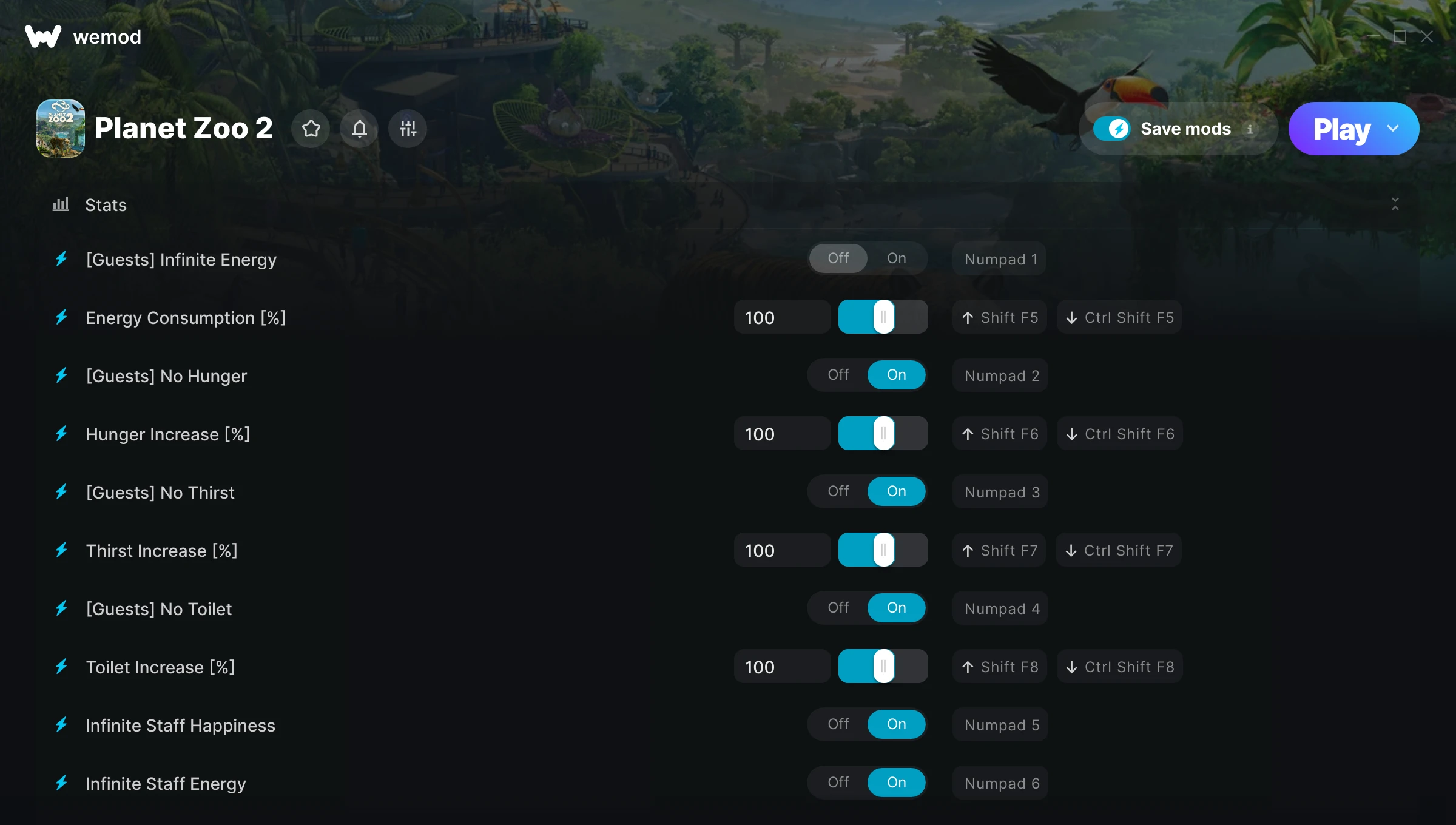 Planet Zoo 2 Trainer screenshot